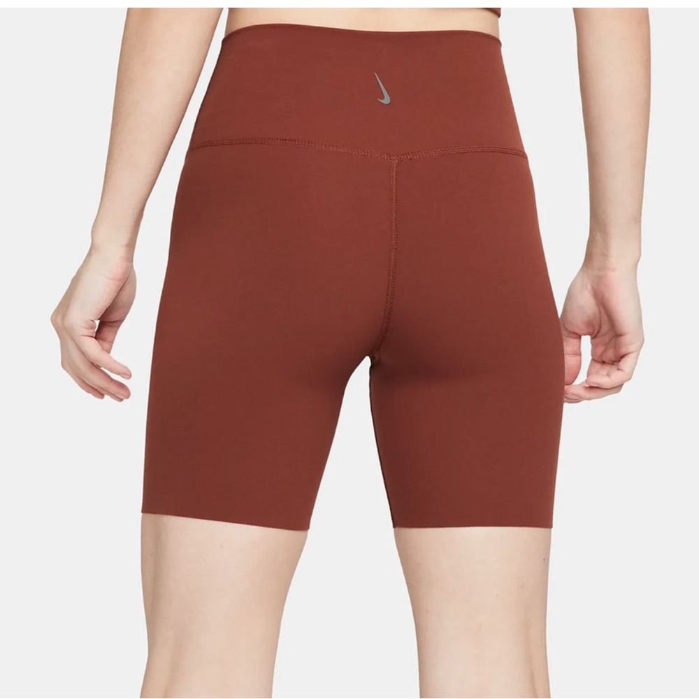 - Nike Yoga Luxe high waist bike shorts